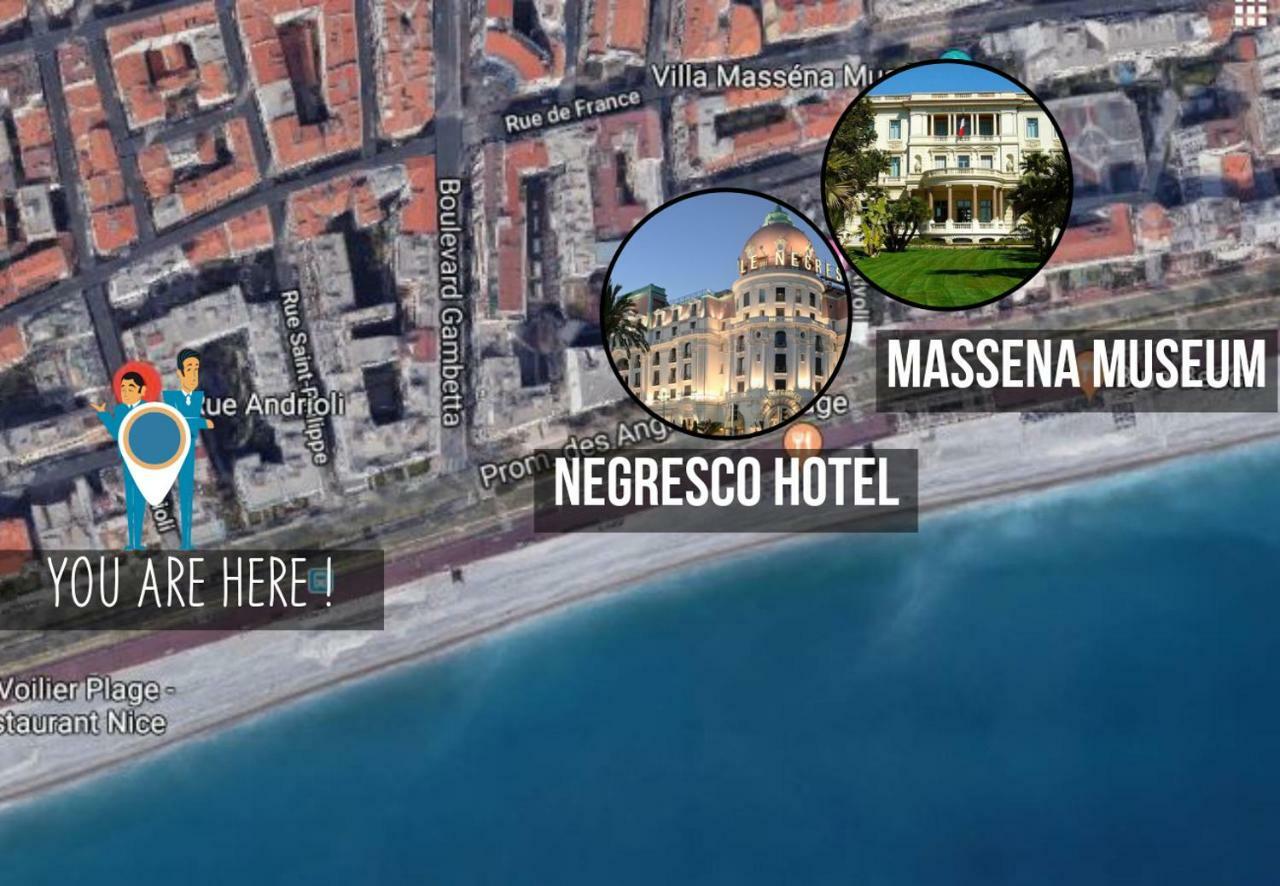 Nestor&Jeeves - L'Olympic - Central - Very Close Sea Niza Exterior foto